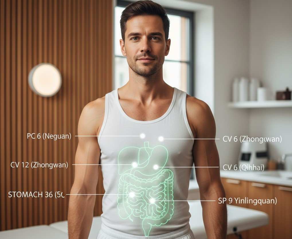 Acupuncture Points for Digestive Relief