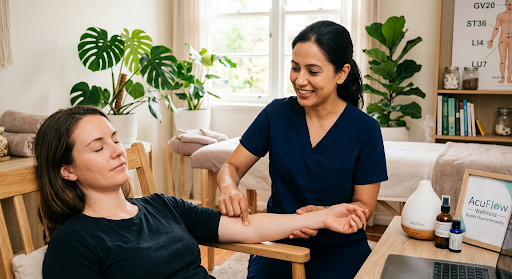 Boost immunity with acupressure