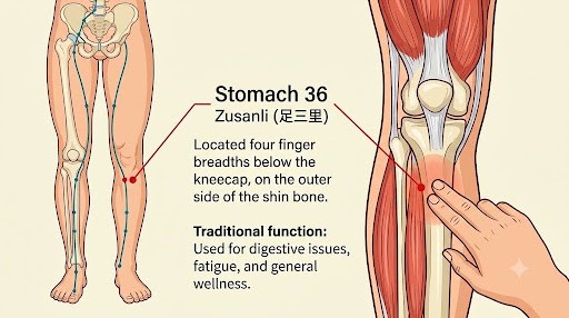 Acupressure Points for IBS Symptoms